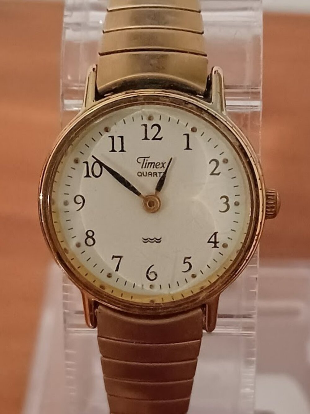 Vintage TIMEX 377 BA CELL Water Resistant Watch T92 US Virgin Islands - WORKS!
